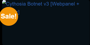 Cythosia Botnet v3 [Webpanel + Builder]