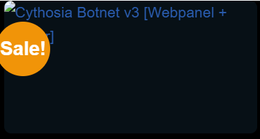 Cythosia Botnet v3 [Webpanel + Builder]