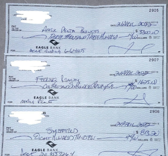 EAGLE BANK DEPOSIT CHECK | $2000 – $5000